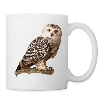 Snowy owl - Mug - white - Right