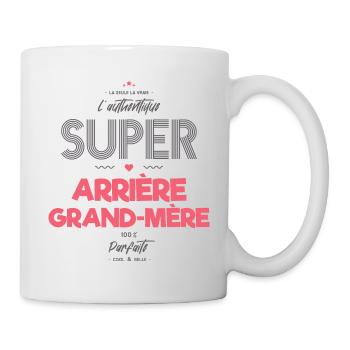 L authentique super arrière grand mère - Mug blanc - blanc - Droite
