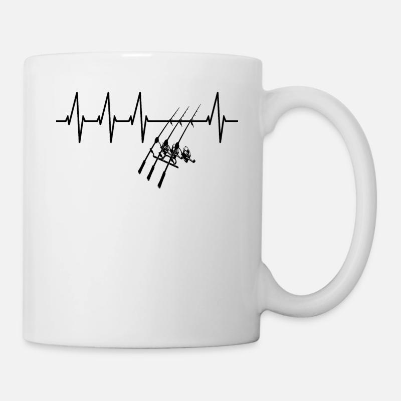 Angeln - Tasse - Weiß