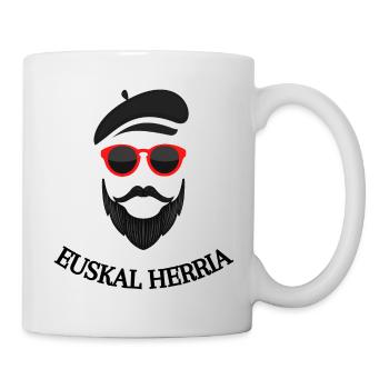 Tête Pays Basque - Euskal Herria - Mug blanc - blanc - Droite
