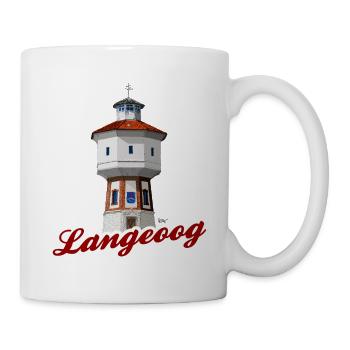 Bronko55 No.59 – Langeoog Water Tower - Mug - white - Right