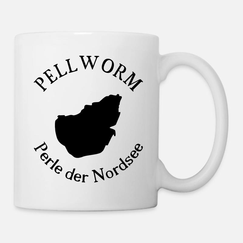 Pellworm - Tasse - Weiß