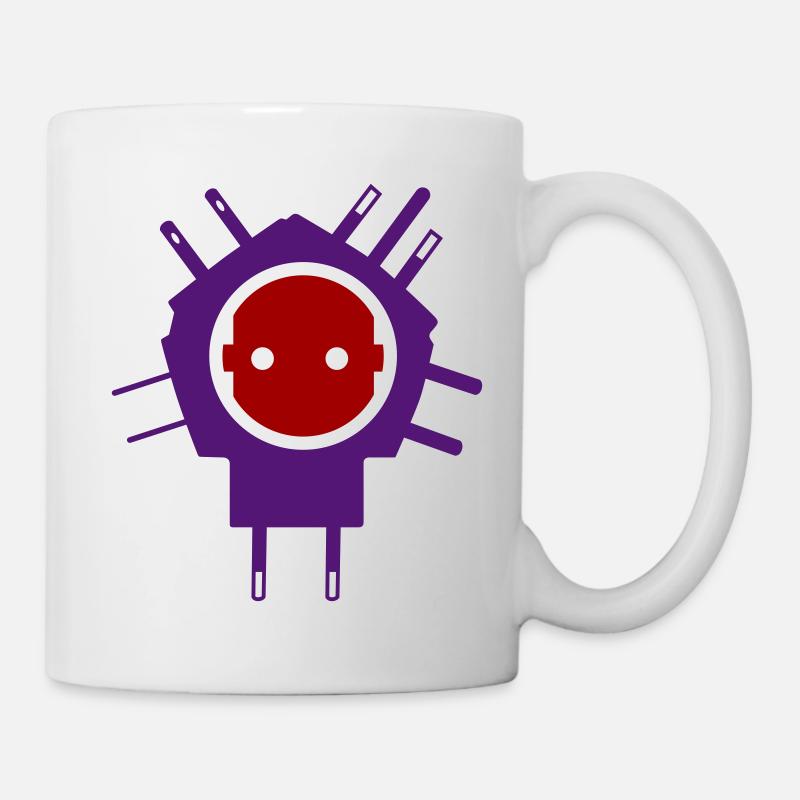 Flexibel und immer unter Strom?! - Tasse - Weiß
