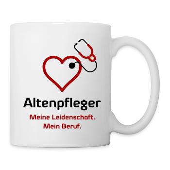 Altenpfleger - Tasse - Weiß - Rechts
