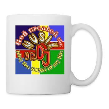 Got Created the musik5 - Tasse - Weiß - Rechts