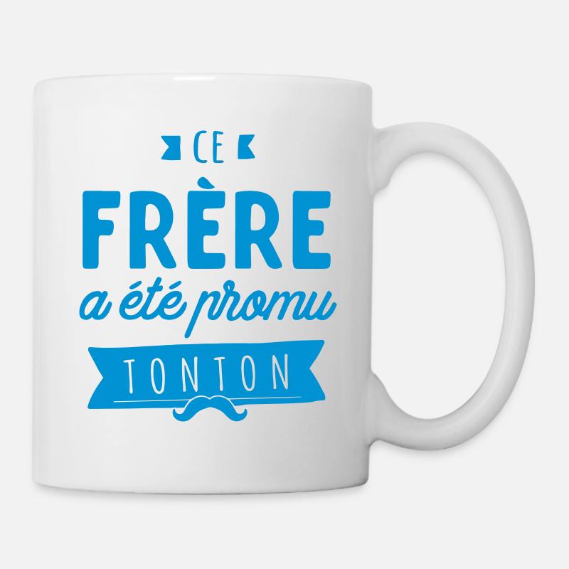 Cadeau naissance - frère - Mug blanc - blanc
