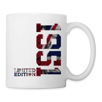 ÉDITION LIMITÉE ANGLETERRE 75E ANNIVERSAIRE 1951 UK - Mug blanc - blanc - Droite