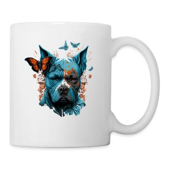 American Staffordshire Terrier - Mug - white - Right