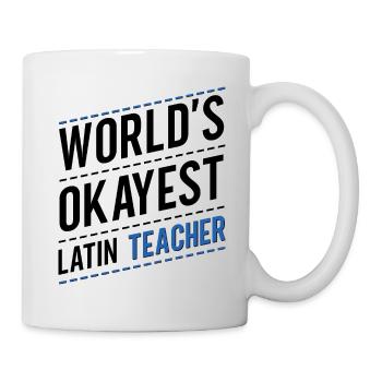 Professeur de latin Professeur de latin Professeur de latin - Mug blanc - blanc - Droite