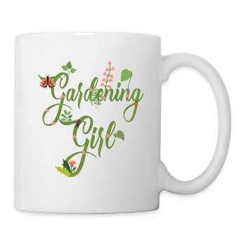 Garten Motiv Gärtner & Gärtnerin Spruch - Tasse - Weiß - Rechts
