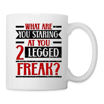 Wheelchair Wheelchair Wheelchair Amputation Leg Amputation - Mug - white - Right