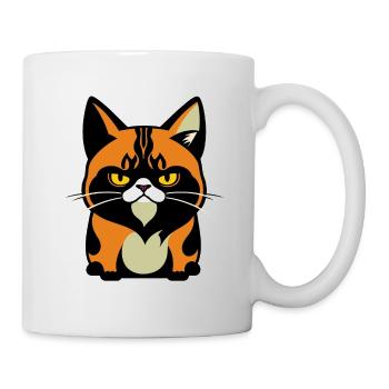 Chat - Mug blanc - blanc - Droite