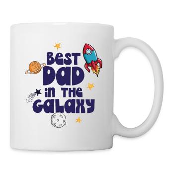 Bester Vater in der Galaxis - Tasse - Weiß - Rechts
