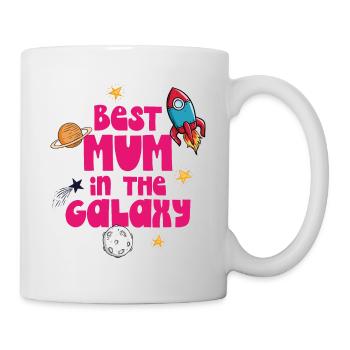 Meilleure maman de la galaxie - Mug blanc - blanc - Droite