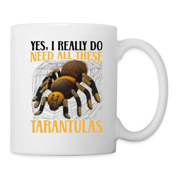 Tarantula Spiders Pet Tarantulas Collector - Mug - white - Right