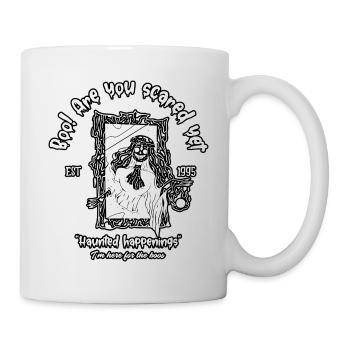 Boo! Are you scared yet - Ghostface - Tasse - Weiß - Rechts