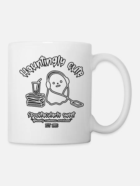 Hauntingly cute. Ghostly cuteness overload - Ghost - Tasse - Weiß