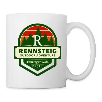 Rennsteig-Thüringer Wald-Thüringen - Tasse - Weiß - Rechts