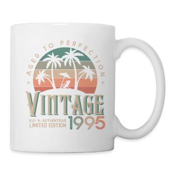 1995 Anniversary Gift Born 1995 - Mug - white - Right