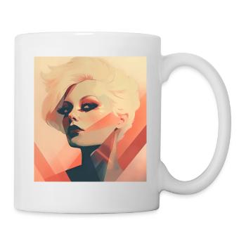 Der Blick - Tasse - Weiß - Rechts