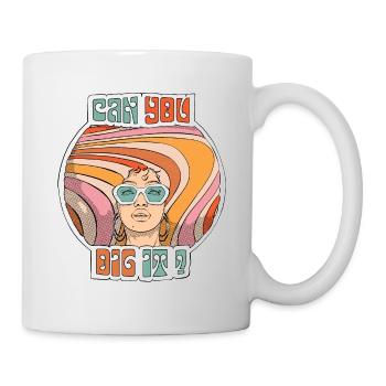 Kannst du es ausgraben? Die 70er Jahre - Tasse - Weiß - Rechts