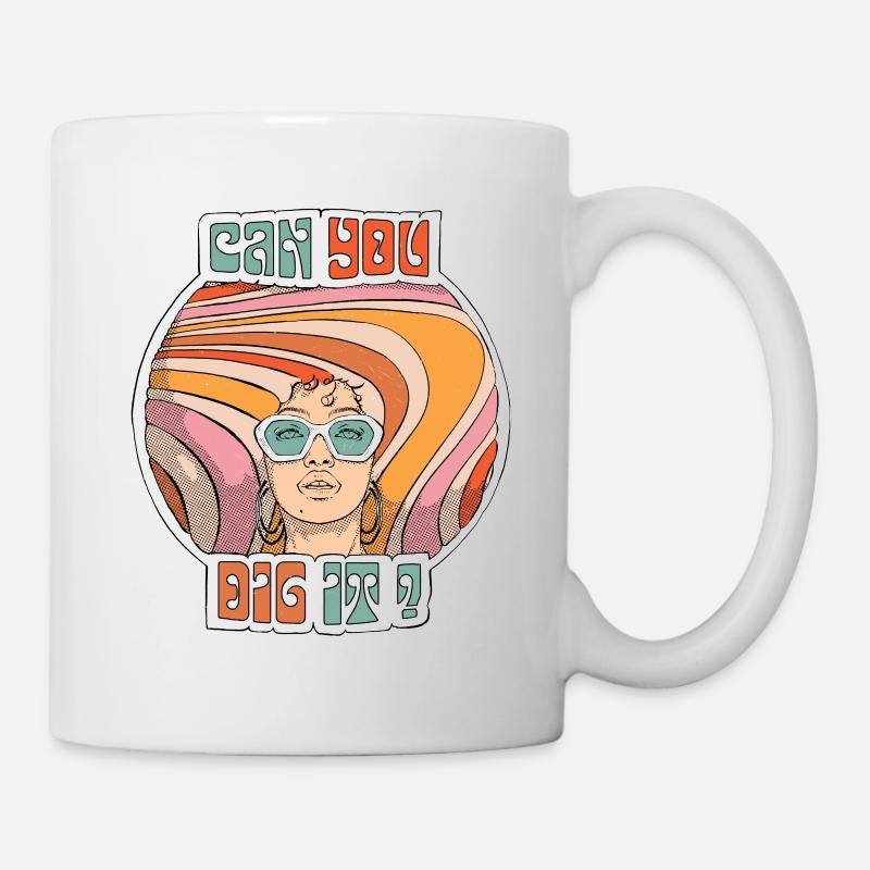Can you dig it ? The 70's - Mug blanc - blanc