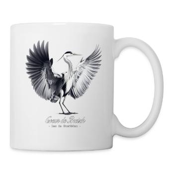 Heron ash, Guerledan Heart of Breizh - Mug - white - Right