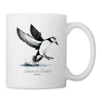 Guillemot de Troil Cezembre coeur de Breizh - Mug - white - Right