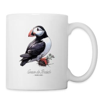 Atlantic Puffin Brittany Heart of Breizh - Mug - white - Right