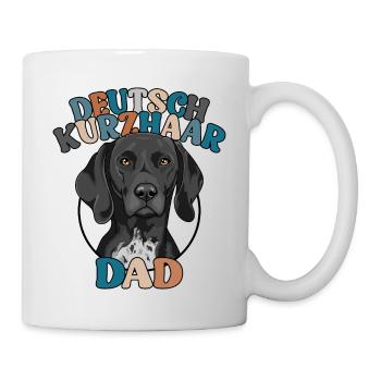German Shorthaired Dad Dogs Hunting Dogs Wilsigns - Mug - white - Right