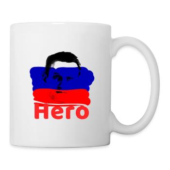 Navalny,hero, Russia, rip - Mug - white - Right