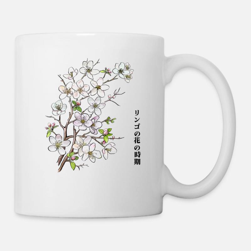 Apple blossoms - Mug - white