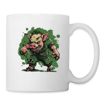 Frankenswine - Mug blanc - blanc - Droite