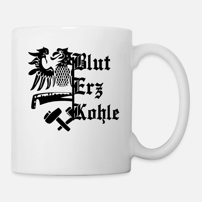 Blood Ore Coal - Mug - white