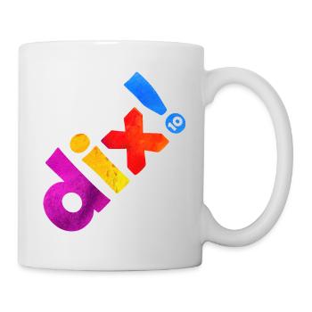 ZEHN 10 JAHRE 10. GEBURTSTAG - Tasse - Weiß - Rechts