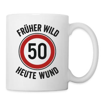 50 iger - Humor - Tasse - Weiß - Rechts