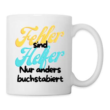Error Helper Gradient Script - Mug - white - Right