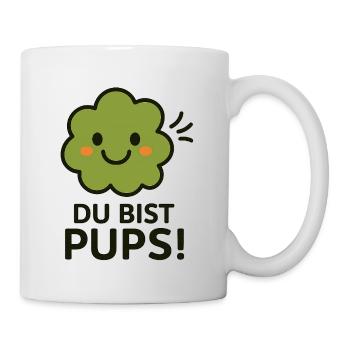 pups - Tasse - Weiß - Rechts