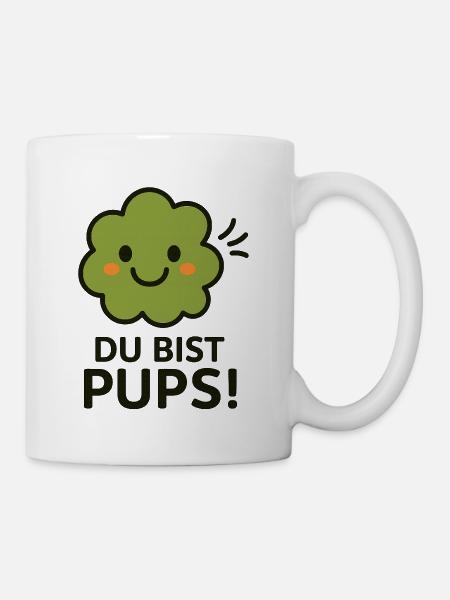 fart - Mug - white