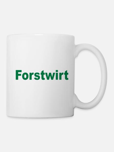 Forstwirt - Tasse - Weiß