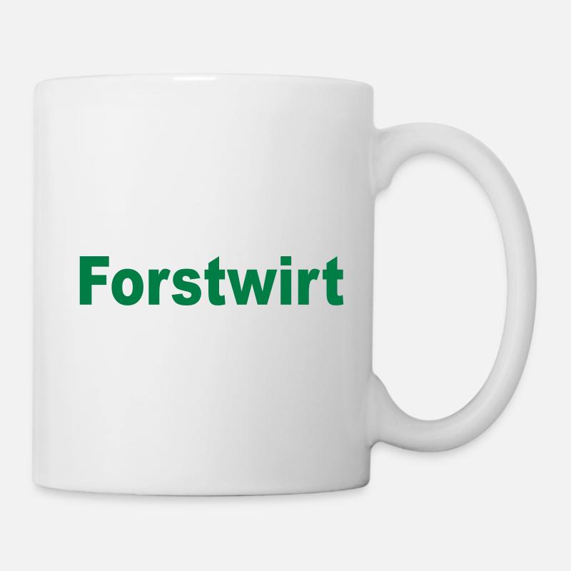 Forstwirt - Tasse - Weiß