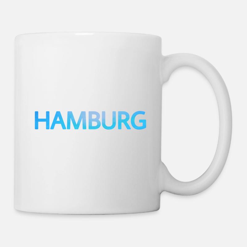 Hamburg - Tasse - Weiß
