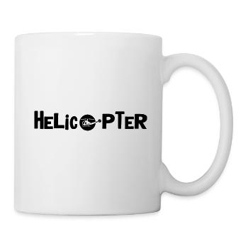 Pilote de sauvetage pilote d'hélicoptère - Mug blanc - blanc - Droite