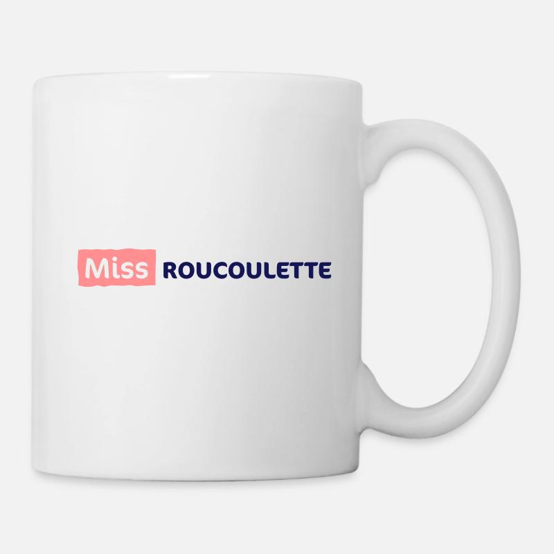Miss ROUCOULETTE - Mug blanc - blanc