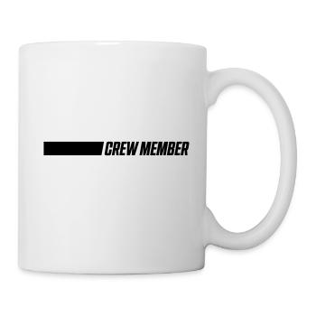 crew member - Mug blanc - blanc - Droite