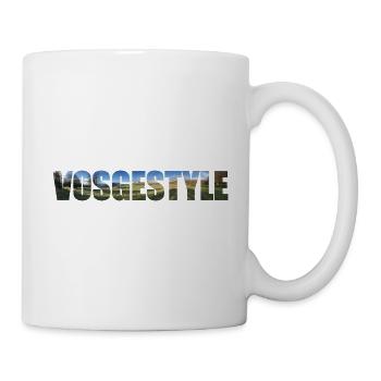 Landschaft im Vogesenstil - Tasse - Weiß - Rechts