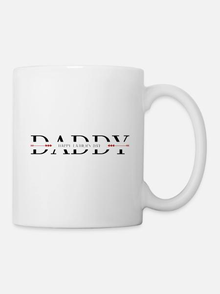 Alles Gute zum Vatertag - Papa - Tasse - Weiß