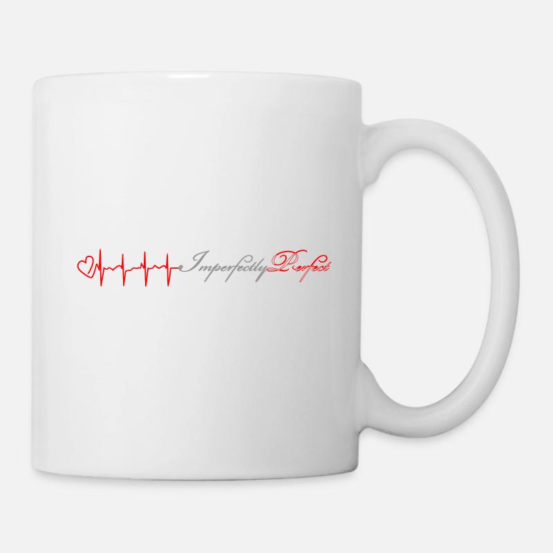 Unvollkommen perfekt - Tasse - Weiß