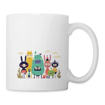 The dreamer and his friends - Mug - white - Right