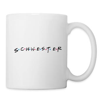 Sister siblings gift for sister - Mug - white - Right
